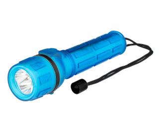 Torcia elettrica isolata IP44 Poly Pool PP3150 Azzurro Torcia elettrica (ord.min.1.00unità)