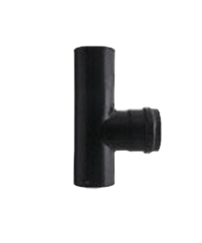 Tubo T canna fumaria Tubo T canna fumaria Save Fumisteria PN805M PELLET LINE MF Nero opaco (ord.min.1.00 unità)