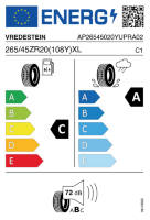 Pneumatici Auto Estivi VREDESTE UL-PRO 265/45ZR20 (108Y) XL - immagine 3