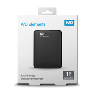 Hard disk esterno Hard Disk esterno Western Digital WDBUZG0010BBK WESN WD ELEMENTS PORTA (ord.min.1.00 unità)