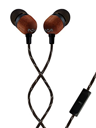 Auricolari microfono filo Auricolari microfono filo Marley EM JE041 SBB SMILE Jamaica Black (ord.min.1.00 unità)