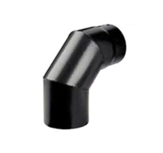 Curva canna fumaria Curva canna fumaria Save Fumisteria NNO1203 PLUS LIGHT A 90 Nero opaco (ord.min.1.00 unità)