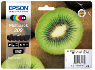 Set cartucce stampante Set cartucce stampante Epson C13T02E74020 CLARIA Multipack 202 (ord.min.1.00 unità)
