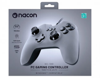 Gamepad Gamepad Nacon PCGC 100 GREY PC GAME Wired Black e Gray (ord.min.1.00 unità)