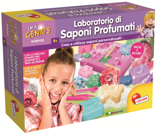 Creativo Laboratorio Saponi Profumati Lisciani 66896 I'M A GENIUS (ord.min.1.00 unità)