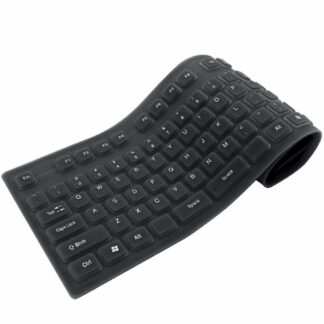 Tastiera computer Tastiera computer Manhattan IDATA KB R109L Flessibile in Silicone Wire (ord.min.1.00 unità)