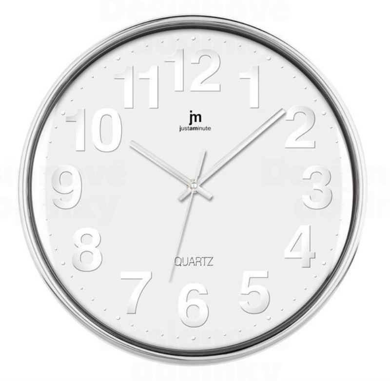 Orologio da parete Orologio da parete Lowell 00816B JUSTAMINUTE Bianco (ord.min.1.00 unità)