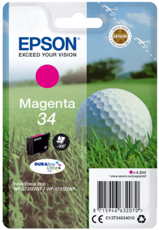 Cartuccia stampante Cartuccia stampante Epson C13T34634020 DURABRITE ULTRA 34 (ord.min.1.00 unità)