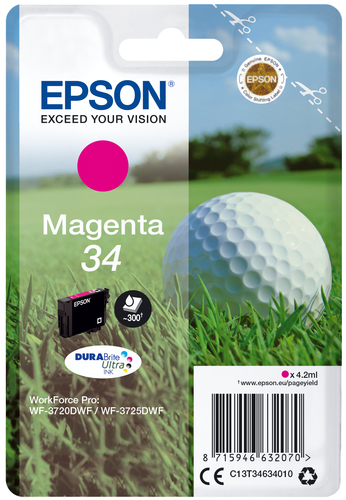 Cartuccia stampante Cartuccia stampante Epson C13T34634020 DURABRITE ULTRA 34 (ord.min.1.00 unità)
