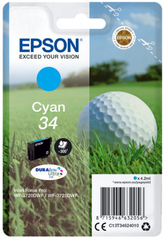 Cartuccia stampante Cartuccia stampante Epson C13T34624020 DURABRITE ULTRA 34 (ord.min.1.00 unità)