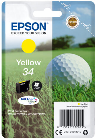 Cartuccia stampante Cartuccia stampante Epson C13T34644020 DURABRITE ULTRA 34 (ord.min.1.00 unità)