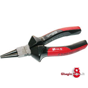 PINZE CON BECCHI TONDI INOX 211GP 160 PINZE BECCHI TONDI short round nose pliers Prod. SCU