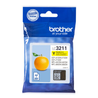 Cartuccia stampante Cartuccia stampante Brother LC3211Y (ord.min.1.00 unità)