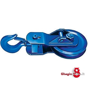 TAGLIE DI SOLLEVAMENTO PER FUNI IN ACCIAIO 2133F 105 TAGLIE DI SOLLEVAMENTO pulley blocks Prod. SCU