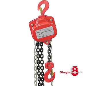 PARANCHI A MANO 2133LE 5000 PARANCHI A MANO manual coain hoistes Prod. SCU