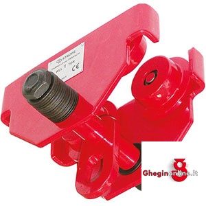 CARRELLI PORTA-PARANCHI 2133P 500 CARRELLI PORTA PARANCO trolleys for manual coain hoistes Prod. SCU