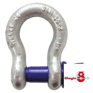 GRILLI A OMEGA ZINCATI 2157E 1.1/2 GRILLI A OMEGA ZINCATI rings-buckles and fasteners Prod. SCU
