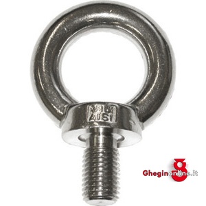 GOLFARI MASCHI INOX 2160F 20 GOLFARI MASCHI INOX male and female eyebolts Prod. SCU