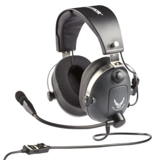 Cuffie gaming Cuffie gaming Thrustmaster 4060104 US FORCE T.Flight U.S. Air Force Ed (ord.min.1.00 unità)