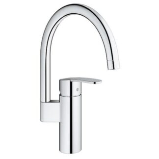 Miscelatore lavello Miscelatore lavello Grohe 32449001 WAVE Cromo starlight (ord.min.1.00 unità)