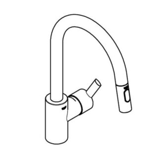 Miscelatore lavello Miscelatore lavello Grohe 31486001 FEEL Cromo starlight (ord.min.1.00 unità)