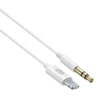 Cavo adattatore Cellular Line AUXMUSICMFIW Audio Lightning Jack Cavo adattatore (ord.min.1.00unità)