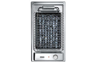 Piano cottura elettrico De Longhi DOMINO BQI13 2 Barbecue Inox Piano cottura elettrico (ord.min.1.00unità)