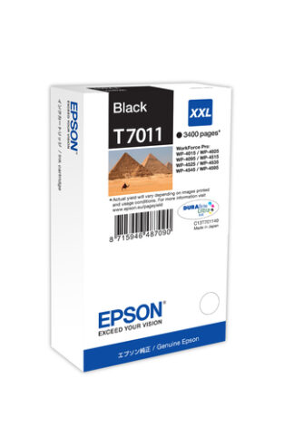 Cartuccia stampante Cartuccia stampante Epson C13T70114010 DURABRITE T7011 XXL (ord.min.1.00 unità)