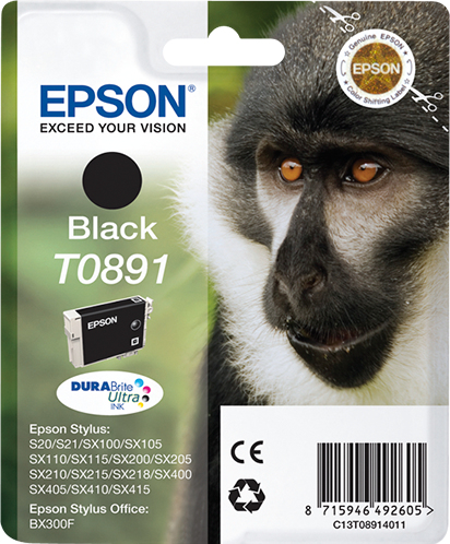 Cartuccia stampante Cartuccia stampante Epson C13T08914011 DURABRITE ULTRA T0891 (ord.min.1.00 unità)