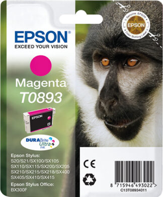 Cartuccia stampante Cartuccia stampante Epson C13T08934011 DURABRITE ULTRA T0893 (ord.min.1.00 unità)