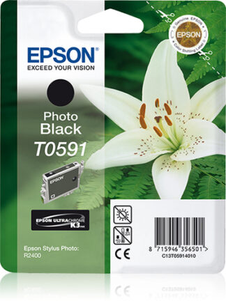 Cartuccia stampante Cartuccia stampante Epson C13T05914010 ULTRA CHROME T0591 (ord.min.1.00 unità)