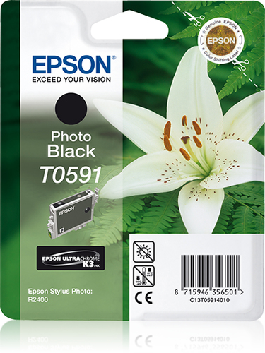 Cartuccia stampante Cartuccia stampante Epson C13T05914010 ULTRA CHROME T0591 (ord.min.1.00 unità)