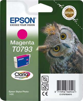 Cartuccia stampante Cartuccia stampante Epson C13T07934010 CLARIA T0793 (ord.min.1.00 unità)
