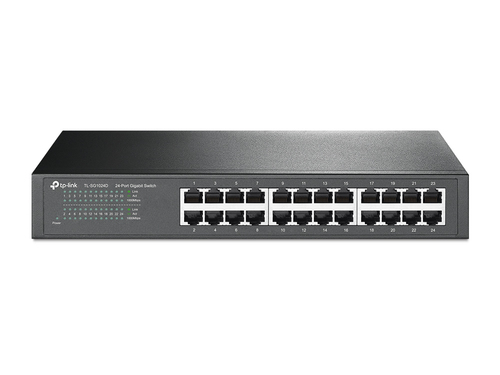 Switch di rete Switch di rete Tp Link TL SG1024D Unmanaged Black (ord.min.1.00 unità)