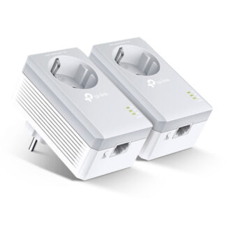 Power line Power line Tp Link TL PA4010PKIT AV600 Starter Kit Nano con Presa Pass (ord.min.1.00 unità)