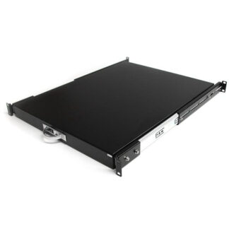 Ripiano rack Ripiano rack Startech.Com SLIDESHELFD Scorrevole Black (ord.min.1.00 unità)
