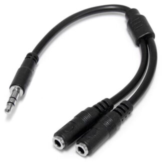 Splitter audio Splitter audio Startech.Com MUY1MFFS Y Cable Black (ord.min.1.00 unità)