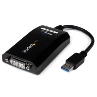 Convertitore video Convertitore video Startech.Com USB32DVIPRO Usb 3.0 a Dvi Vga Black (ord.min.1.00 unità)