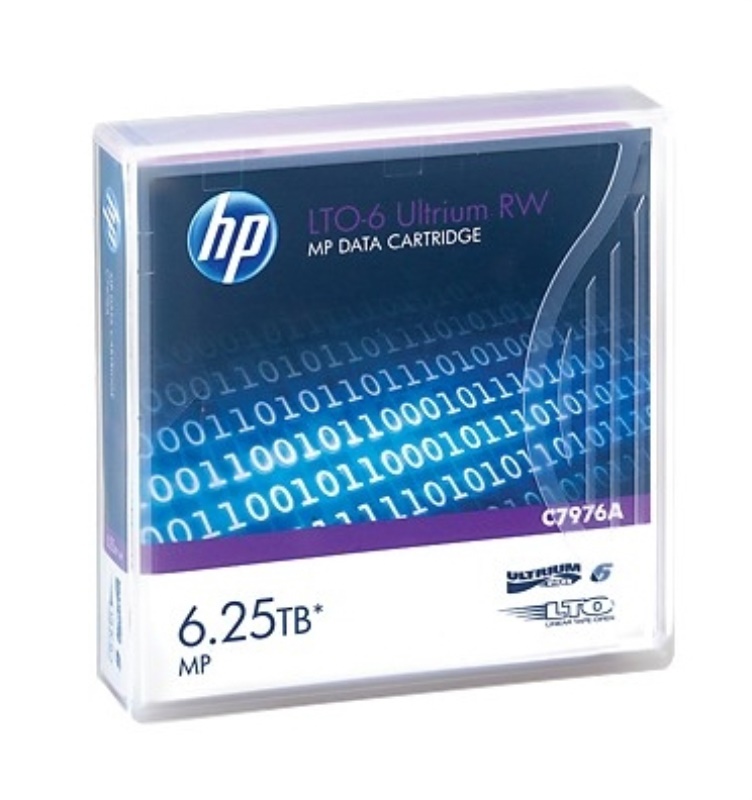 OLD Data cartridge Data cartridge Hpe C7976A Data cartridge lto 6 ultrium (ord.min.1.00 unità)