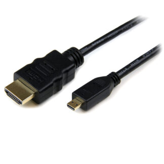 Cavo HDMI Cavo HDMI Startech.Com HDADMM2M 4K Micro Hdmi a Hdmi Black (ord.min.1.00 unità)