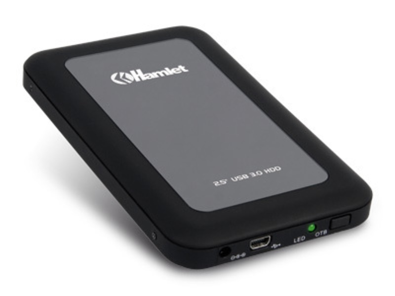 Box esterno hard disk Box esterno hard disk Hamlet HXD25U3MBK Usb 3.0 Rugged Enclosure (ord.min.1.00 unità)