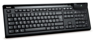 Tastiera computer Tastiera computer Hamlet XKKITASCR Smart Card Wired Black (ord.min.1.00 unità)