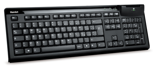 Tastiera computer Tastiera computer Hamlet XKKITASCR Smart Card Wired Black (ord.min.1.00 unità)