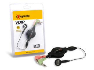 Auricolari microfono filo Auricolari microfono filo Hamlet XRCAUMI Retrattile Voip Black (ord.min.1.00 unità)