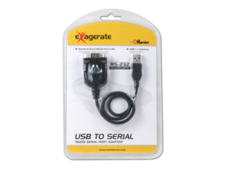 Convertitore computer Convertitore computer Hamlet XURS232 da Usb a Seriale Rs 232 (ord.min.1.00 unità)