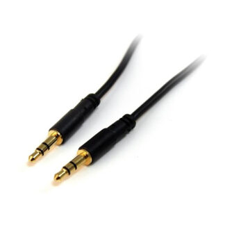 Cavo Jack 3.5 Cavo Jack 3.5 Startech.Com MU3MMS Stereo Black (ord.min.1.00 unità)