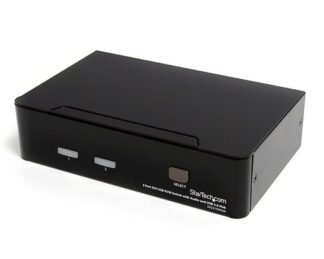 Kvm switch Kvm switch Startech.Com SV231DVIUA DVI USB 2 porte Black (ord.min.1.00 unità)