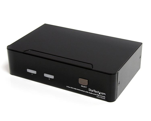 Kvm switch Kvm switch Startech.Com SV231DVIUA DVI USB 2 porte Black (ord.min.1.00 unità)