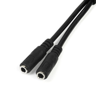 Splitter audio Splitter audio Startech.Com MUYHSMFF Y Cable Black (ord.min.1.00 unità)