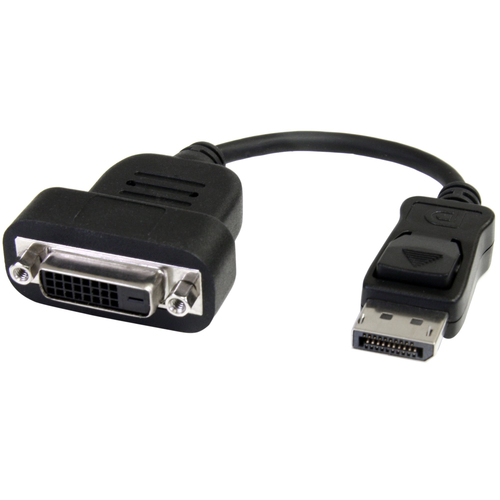 Adattatore video Adattatore video Startech.Com DP2DVIS Displayport a Dvi Black (ord.min.1.00 unità)
